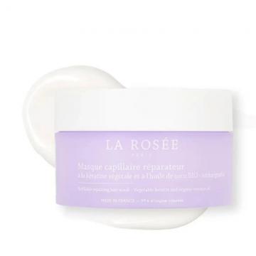 LA ROSEE - Masque capillaire r&eacute;parateur k&eacute;ratine v&eacute;g&eacute;tale & huile de coco Bio - 200g