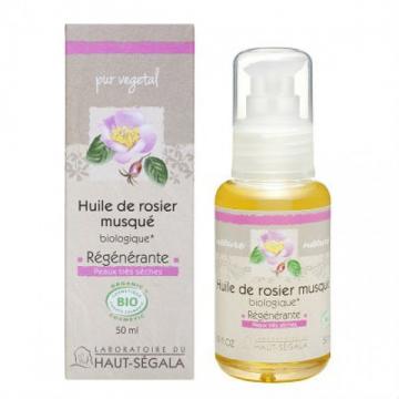 HAUT SEGALA - Les huiles végétales de rosier musqué vierge biologique 50ml