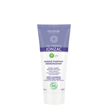JONZAC - PURE masque purifiant d&eacute;sincrustant 50ml