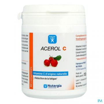 NUTERGIA ACEROL C - 60 comprim&eacute;s &agrave; croquer
