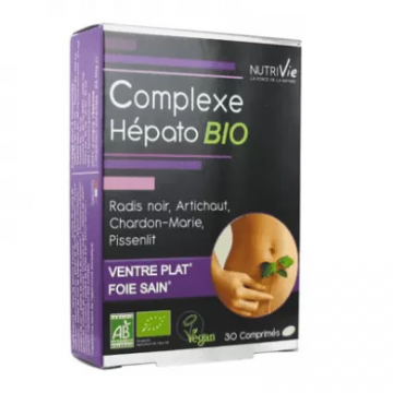 NUTRIVIE - COMPLEXE HEPATO Bio - Ventre plat Foie sain 20 ampoules