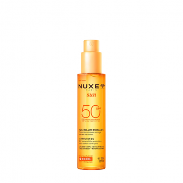 NUXE - Sun - Huile solaire bronzante Peaux sensibles spray SPF50+ 150ml