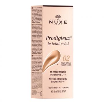 NUXE - Prodigieux BB Cr&egrave;me teint&eacute;e hydratante - Teinte m&eacute;dium - 30ml
