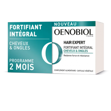 OENOBIOL - Hair Expert - Fortifiant Int&eacute;gral Cheveux & Ongles Programme 2 mois 2x60 capsules