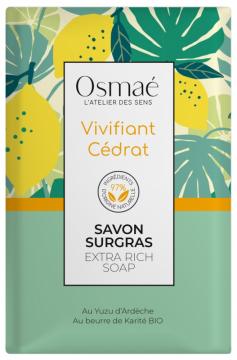 OSMAE - Savon surgras vivifiant c&eacute;drat 200g