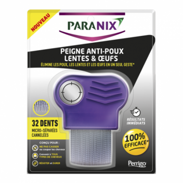 PARANIX - Peigne Anti-Poux 32 dents