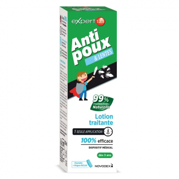 EXPERT 123 - Lotion traitante anti-poux & lentes 200ml