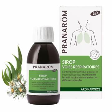 PRANAROM - Aromaforce - Sirop Voies Respiratoires Bio 150ml