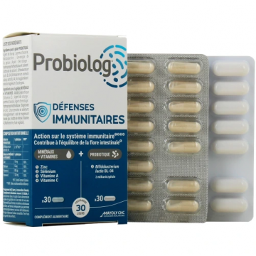 PROBIOLOG - D&eacute;fenses Immunitaires 30 g&eacute;lules