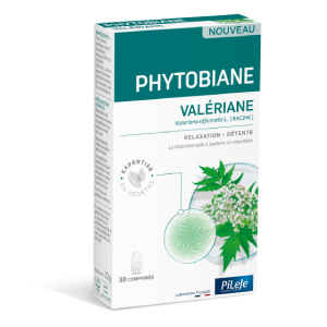 PILEJE - Phytobiane valeriane relaxation et d&eacute;tente 30 comprim&eacute;s