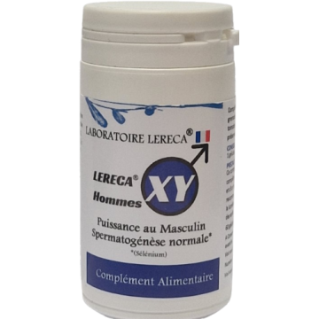 LERECA - XY Hommes - Puissance au Masculin Spermatog&eacute;n&egrave;se normale 60 g&eacute;lules