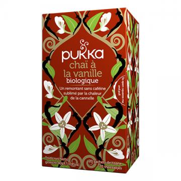 PUKKA - INFUSION chai a la vanille 20 sachets