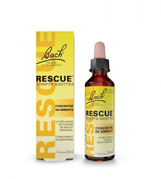 FLEURS DE BACH - RESCUE compte-gouttes 20ml