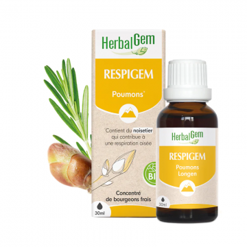 HERBALGEM - RESPIGEM Poumons - Concentr&eacute; de bourgeons frais 30ml