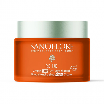 SANOFLORE - Reine - Cr&egrave;me Nuit Anti-&acirc;ge Global Bio 50ml