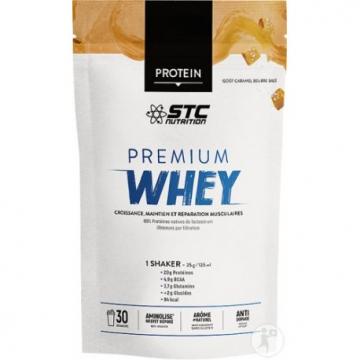 STC- PROTEIN PREMIUM WHEY -  Saveur caramel beurre sal&eacute; 750g