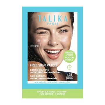 TALIKA - Patchs Free Skin invisibles  25 unit&eacute;s