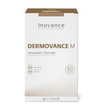 INOVANCE - Dermovance M - Antioxydants, Teint unifi&eacute; 60 comprim&eacute;s 30 jours