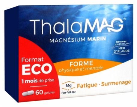THALAMAG - Magn&eacute;sium Marin Forme Physique et Mentale 60 g&eacute;lules