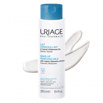 URIAGE - Lait d&eacute;maquillant &agrave; l'extrait d'edelweiss bio 250ml