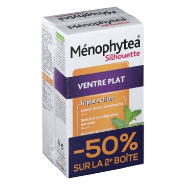 MENOPHYTEA Silhouette - Ventre Plat Duo 2 x 30 g&eacute;lules