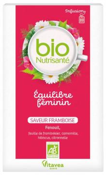NUTRISANTE - Infusion Bio equilibre feminin 20 sachets