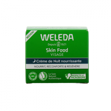 WELEDA - SKIN FOOD Visage - Cr&egrave;me de Nuit Nourrissante 40ml